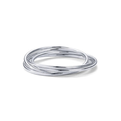 Interlocked Fidget Ring For Women