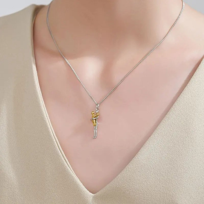 Mommy and Me Hug Necklace