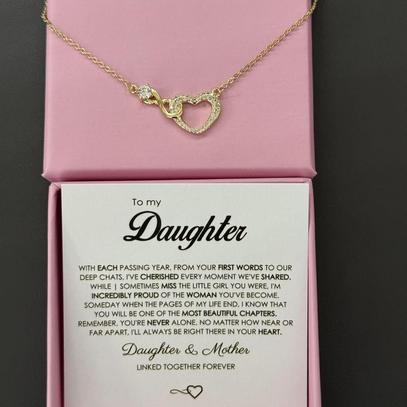 To My Daughter – Linked Forever Necklace