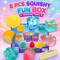 8pc Squishy Fun Box - Sensory Set