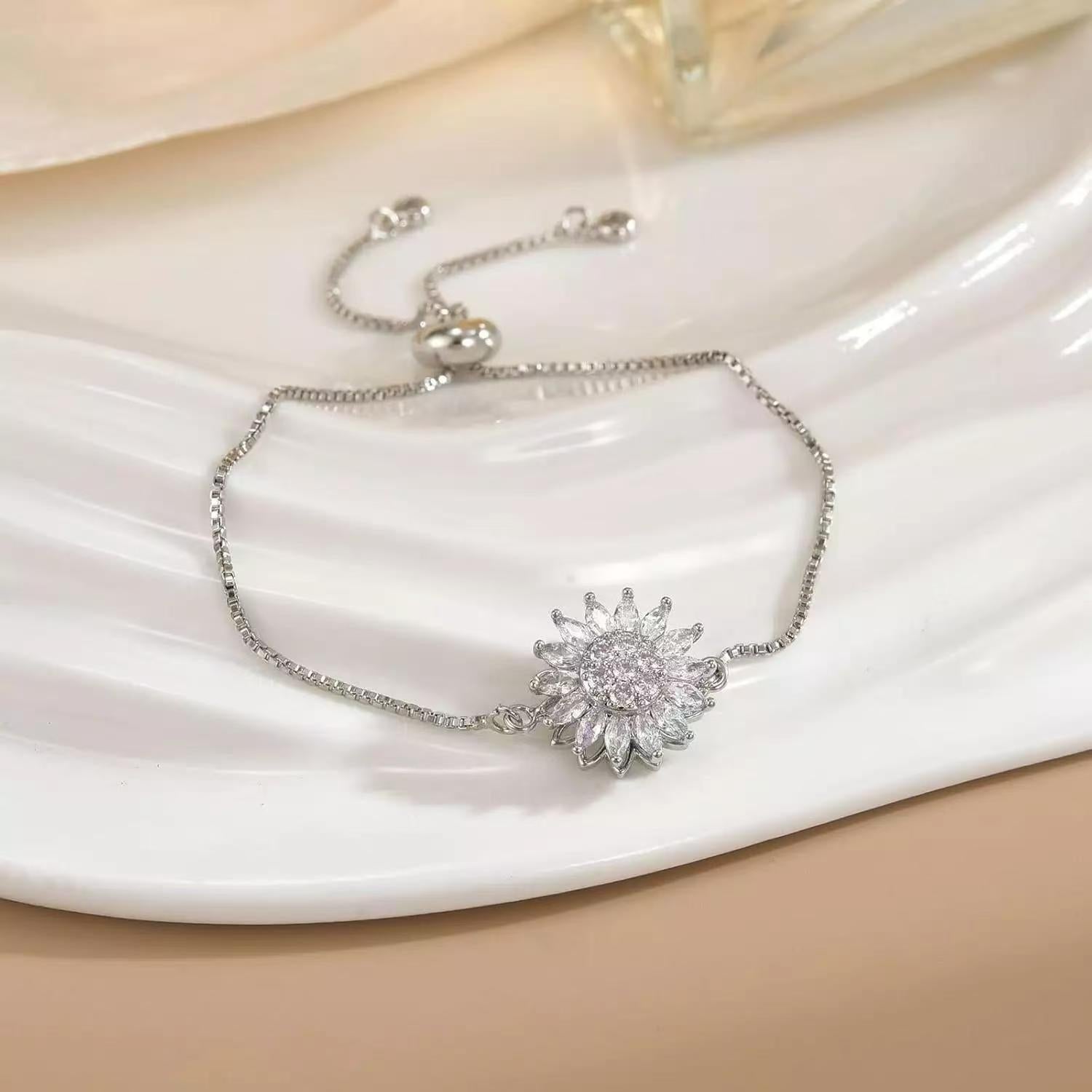 Calming Sunflower Bracelet