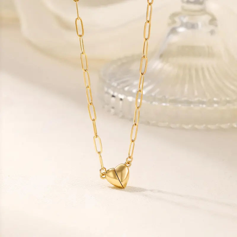 Magnetic Heart Necklace