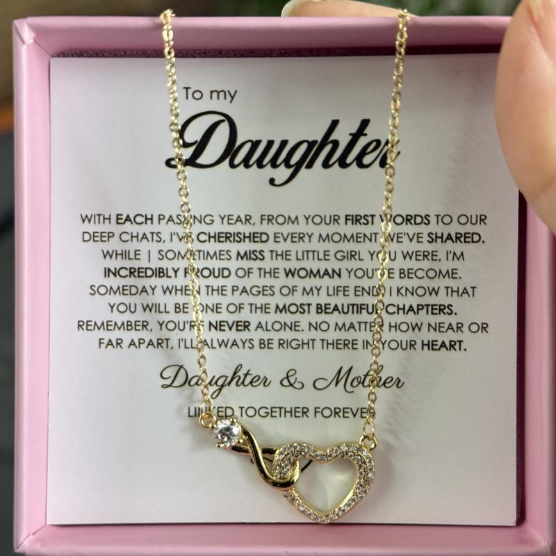 To My Daughter – Linked Forever Necklace