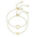 Matching Hearts Bracelet