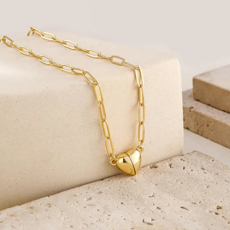 Magnetic Heart Necklace