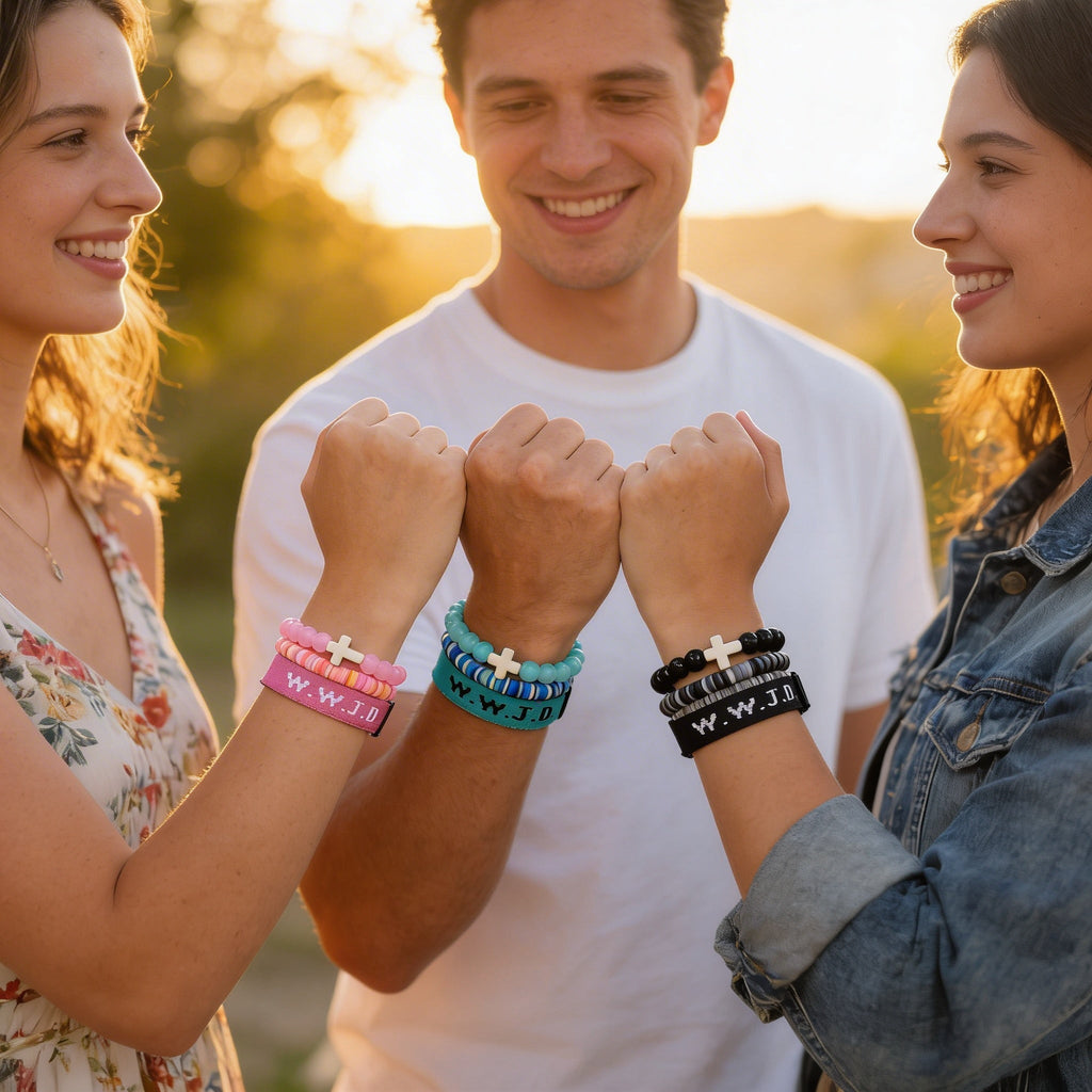 W.W.J.D Bracelet Stack