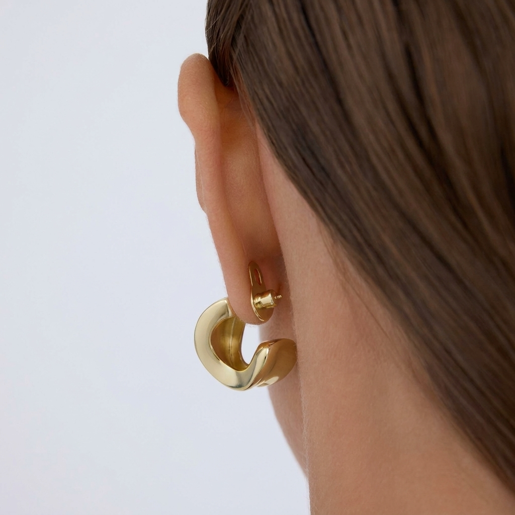Gold Plated Lobe Lifter Earring Backings