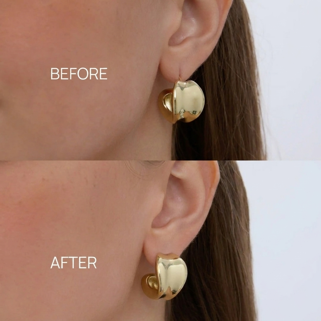 Gold Plated Lobe Lifter Earring Backings